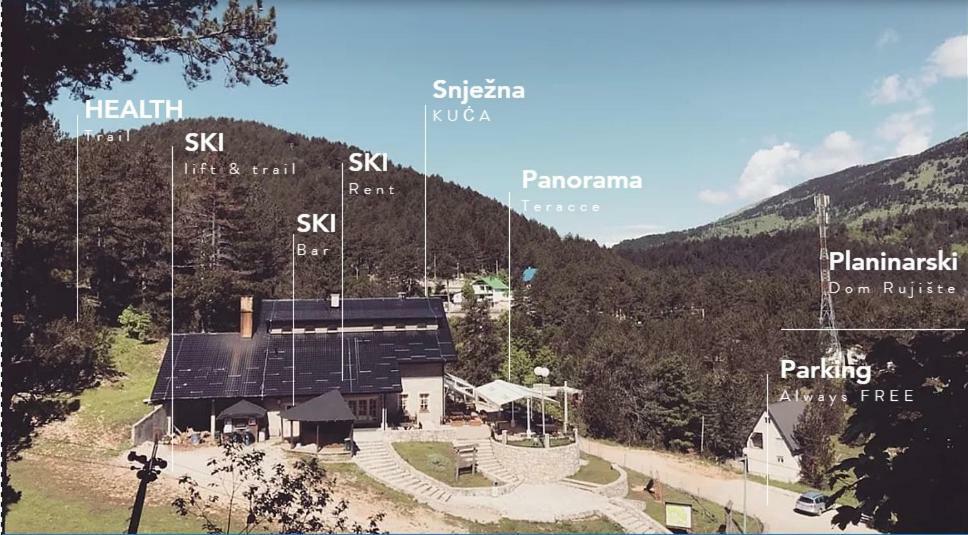 Hotel Snjezna kuca - Nature Park of Bosnia Herzegovina Mostar Zewnętrze zdjęcie